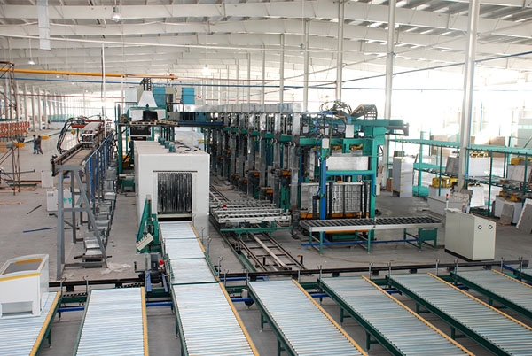 十工位自動發泡線